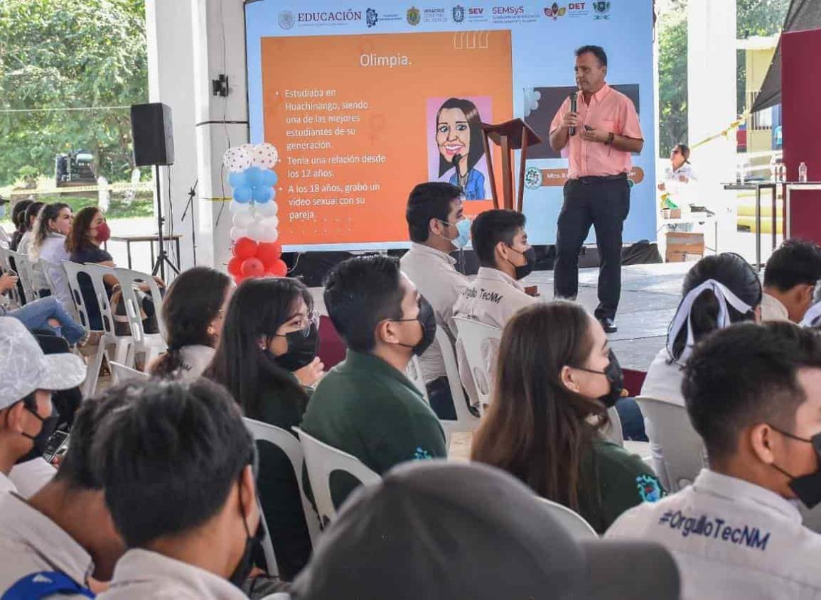 Gobierno de Coatzacoalcos alerta a estudiantes para evitar Ciberdelitos