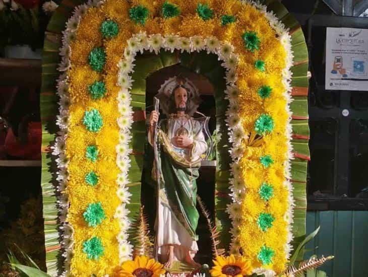 Adornos y festejos de San Judas Tadeo listos en Nanchital