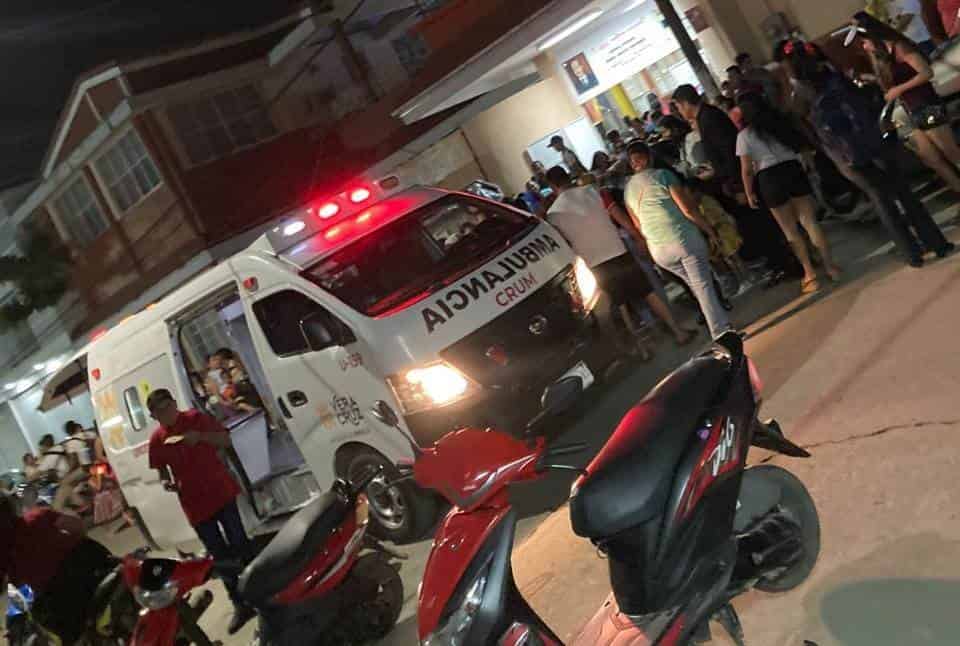 Dos niñas se accidentan en fiesta de Halloween, en Cosamaloapan