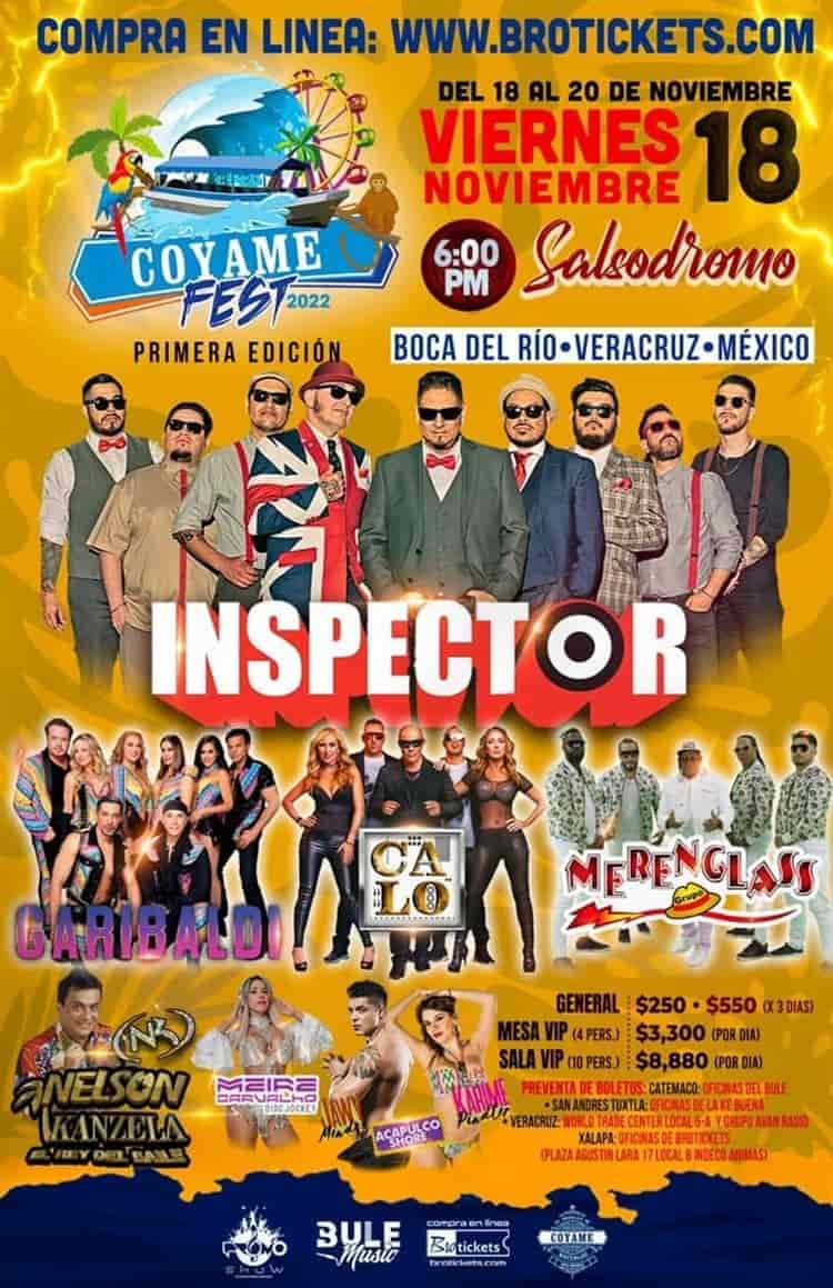 Presentan la primera edición del COYAME FEST en Boca del Río; traerán grandes artistas