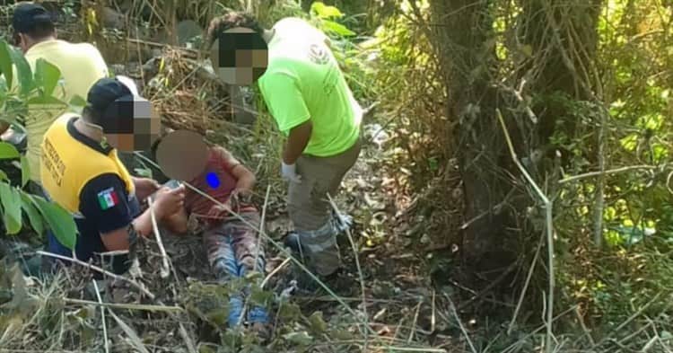 Rescatan en Santiago Tuxtla a campesino privado de su libertad