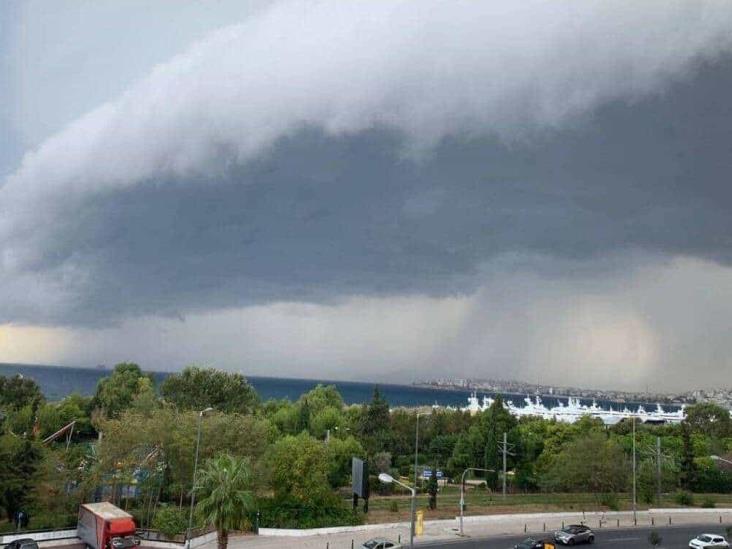 ¿Qué es una shelfcloud? La inmensa nube captada en costas de Veracruz