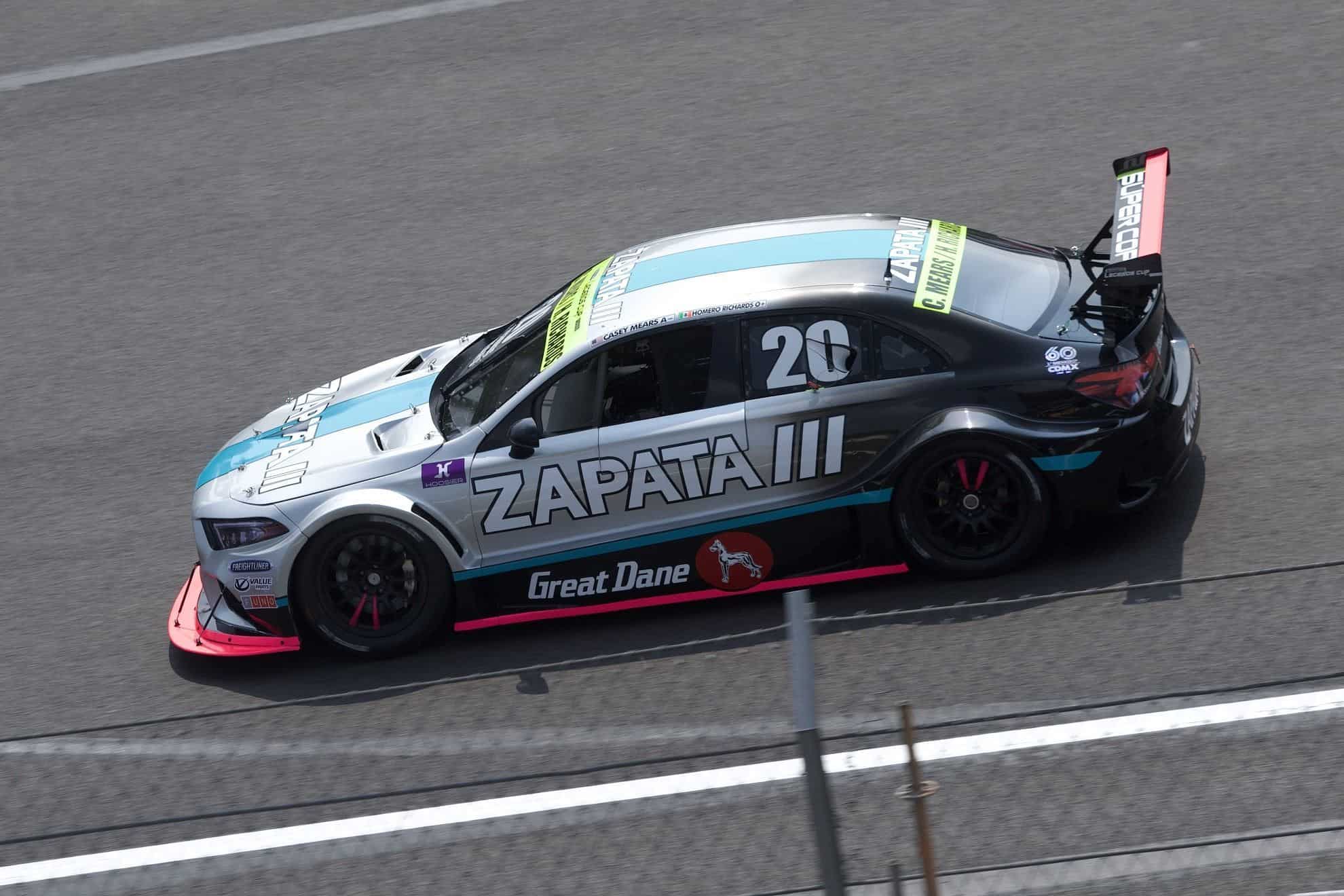 Homero Richards se queda con la pole en la GTM del F1 Gran Premio Ciudad de México