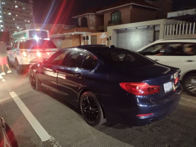 Se queda dormido al volante en calles de Boca del Río (+Video)