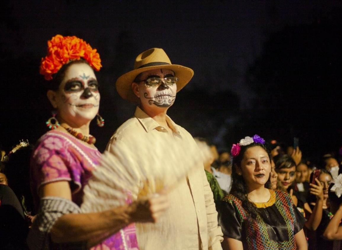 El 45 Batallón de Infantería Minatitlán conmemora el Día de Muertos