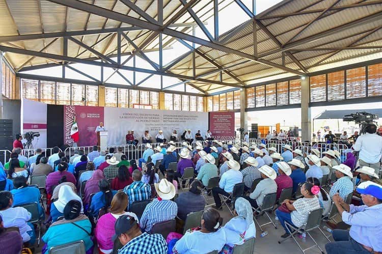 Gobierno federal restituye casi 30 mil hectáreas de tierra al pueblo yaqui