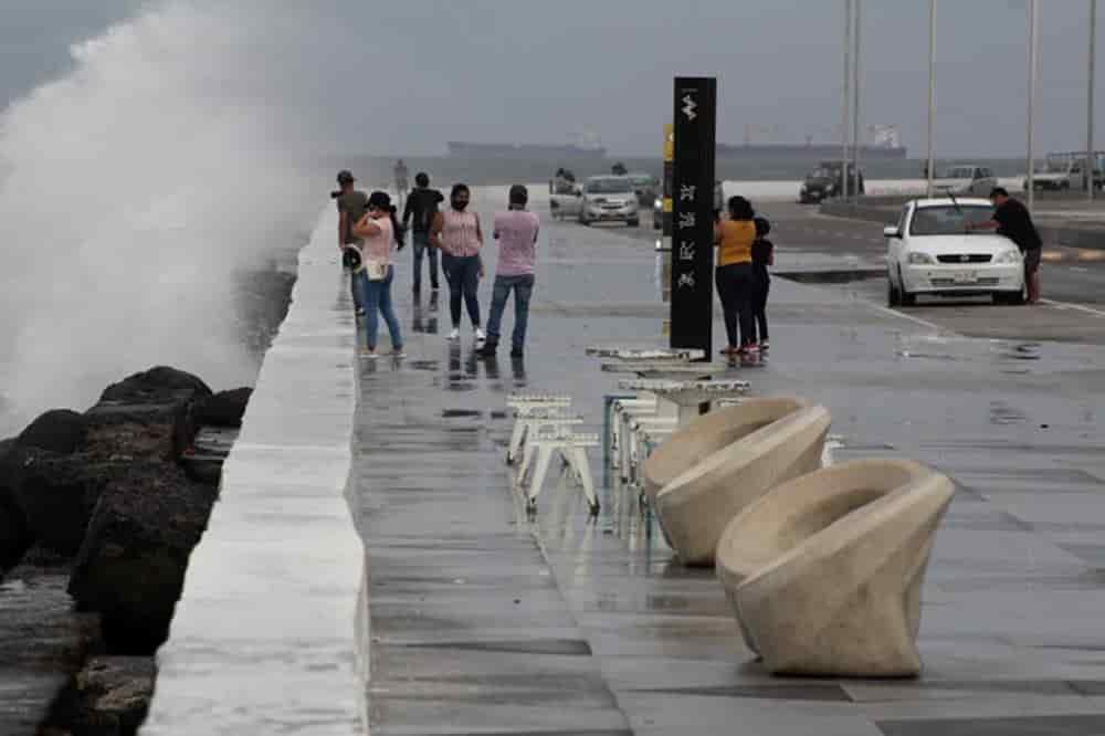 Disminuye evento de norte por Frente Frío 6 para Veracruz-Boca del Río