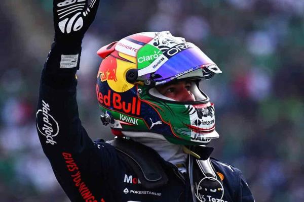 Sube Sergio Pérez al podio tras llegar en tercero en GP de México