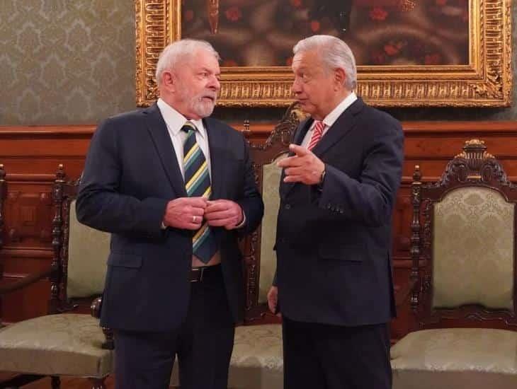 AMLO reitera respaldo al presidente de Brasil, Lula da Silva