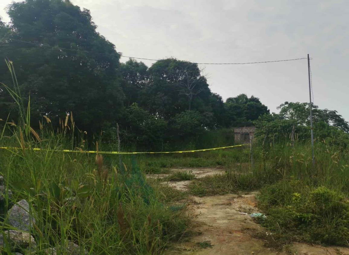 Trasciende hallazgo de fosa en Nanchital; resguardan predio