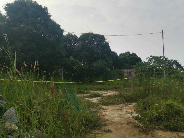 Trasciende hallazgo de fosa en Nanchital; resguardan predio