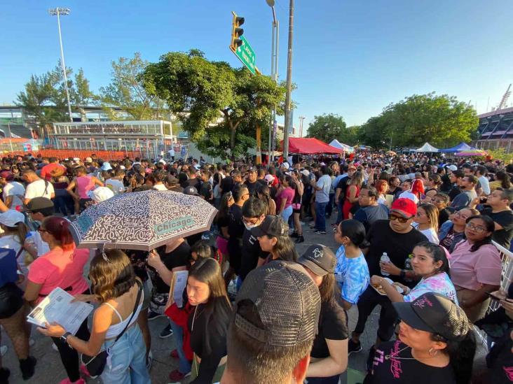 Con tranquilidad, inicia el acceso al concierto de Daddy Yankee en Boca del Río (+Video)