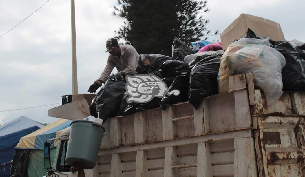 Ayuntamiento en Las Choapas implementó cobro adelantado por servicio de limpia pública