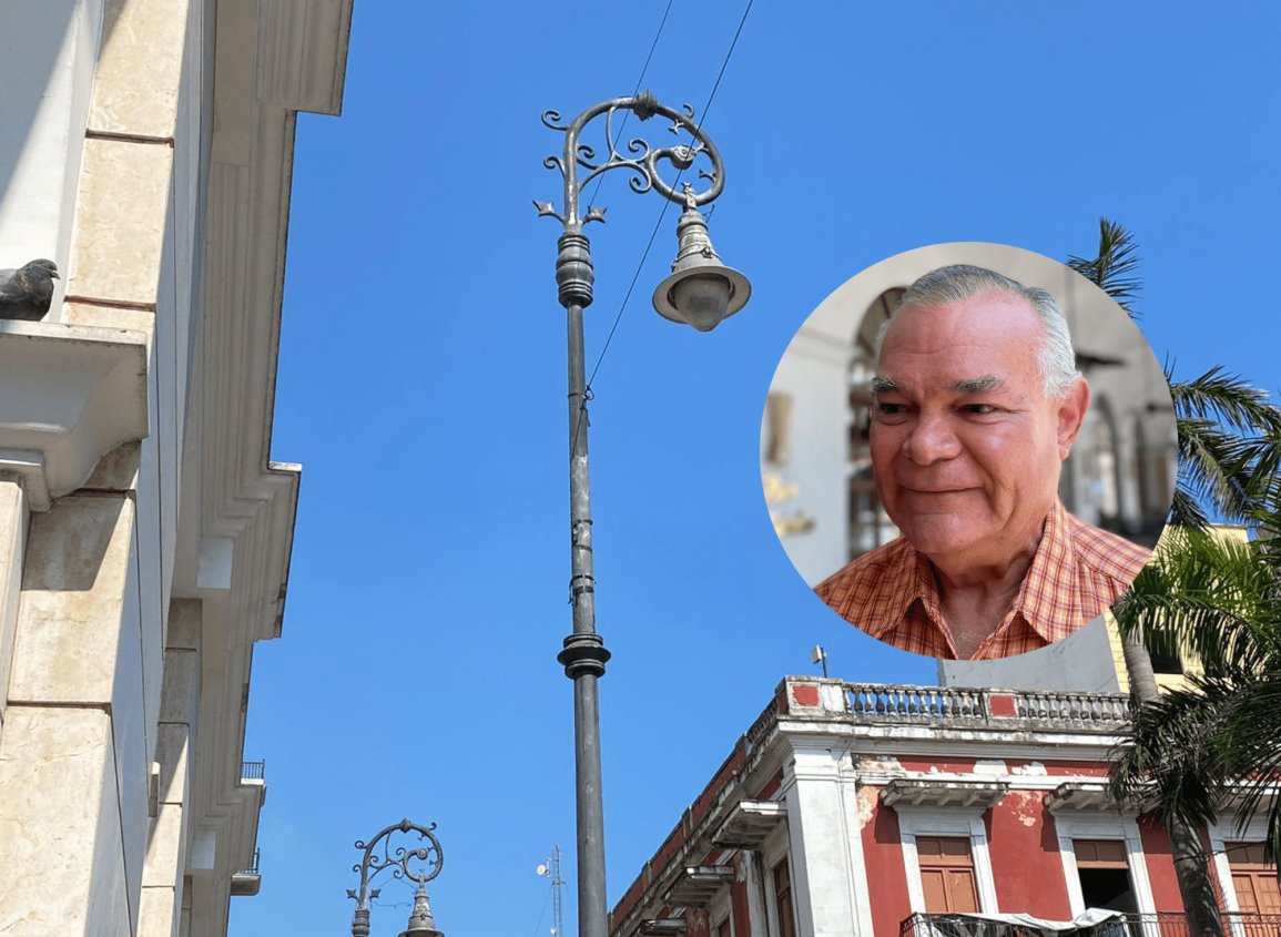 Veracruz a oscuras por robo de cableado y luminarias fundidas