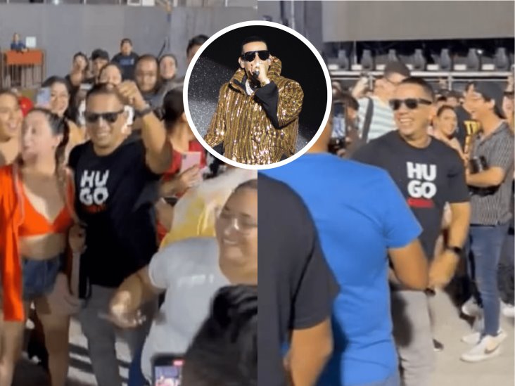 Doble de Daddy Yankee roba atención durante concierto en Veracruz (+Video)