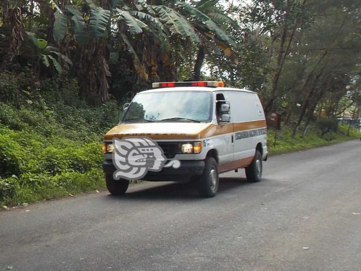 Riña familiar deja un herido de arma blanca, en Misantla