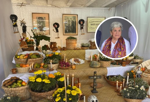 Con poema, embajadora de México en Costa Rica, Roselia Barajas y Olea celebra el Día de Todos Santos(+Video)