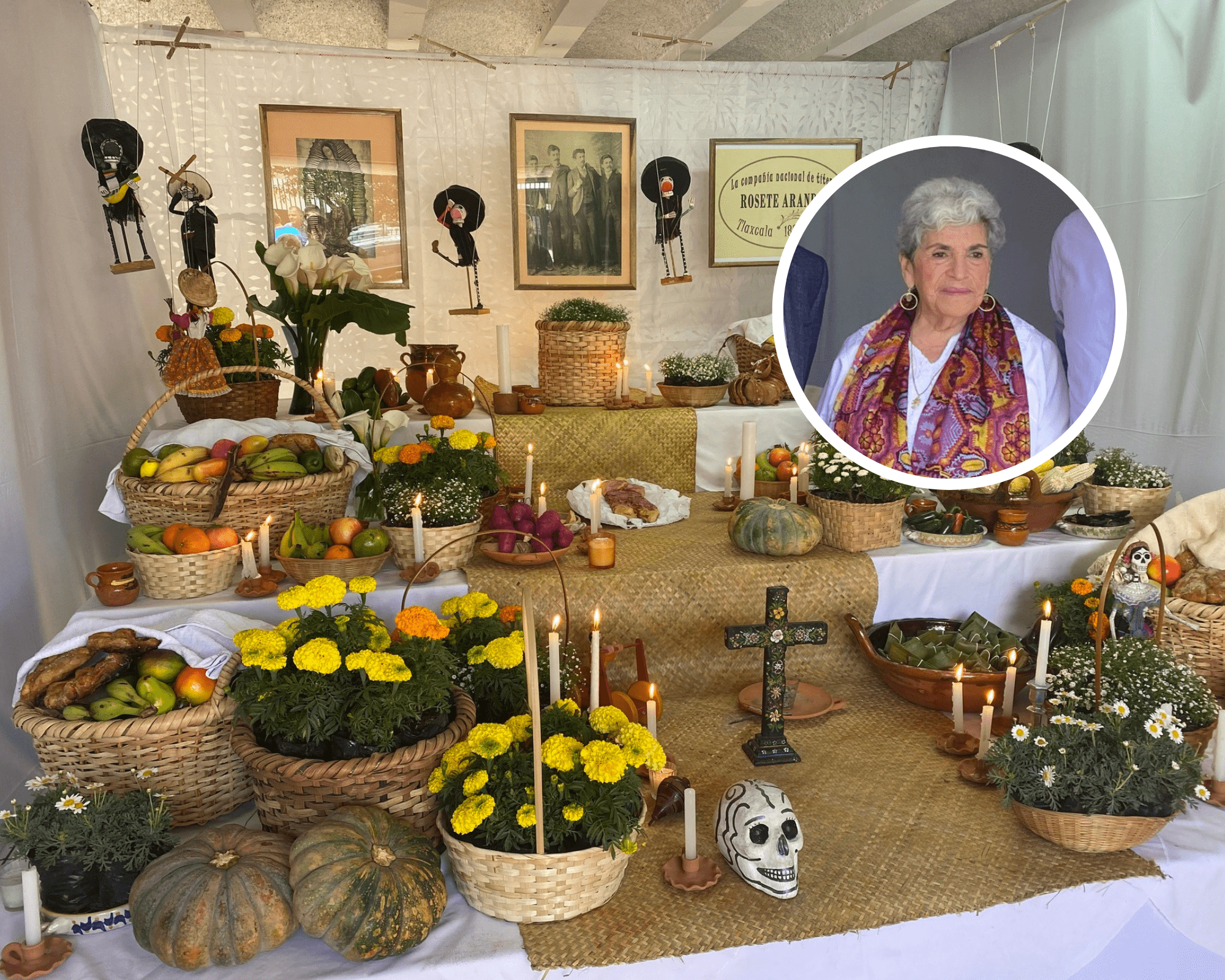 Con poema, embajadora de México en Costa Rica, Roselia Barajas y Olea celebra el Día de Todos Santos(+Video)