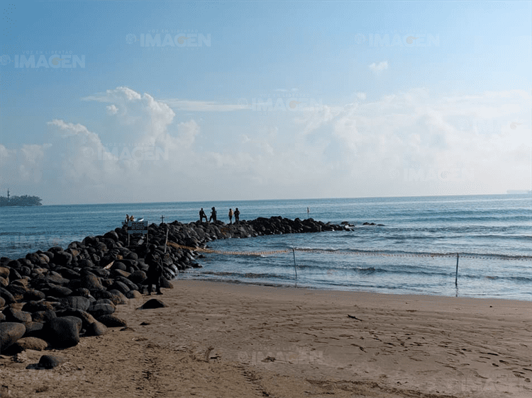 Localizan a bañista desaparecido en playa de Boca del Río (+Video)