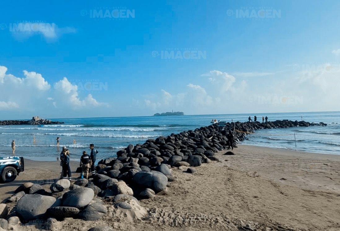 Desaparece persona en playa La Bamba, en Boca del Río