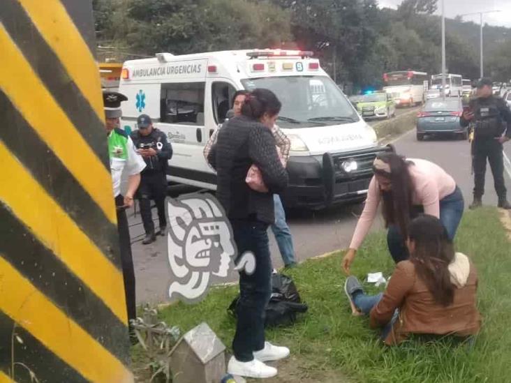 3 heridos y daños dejó choque de vehículos en bulevar Banderilla