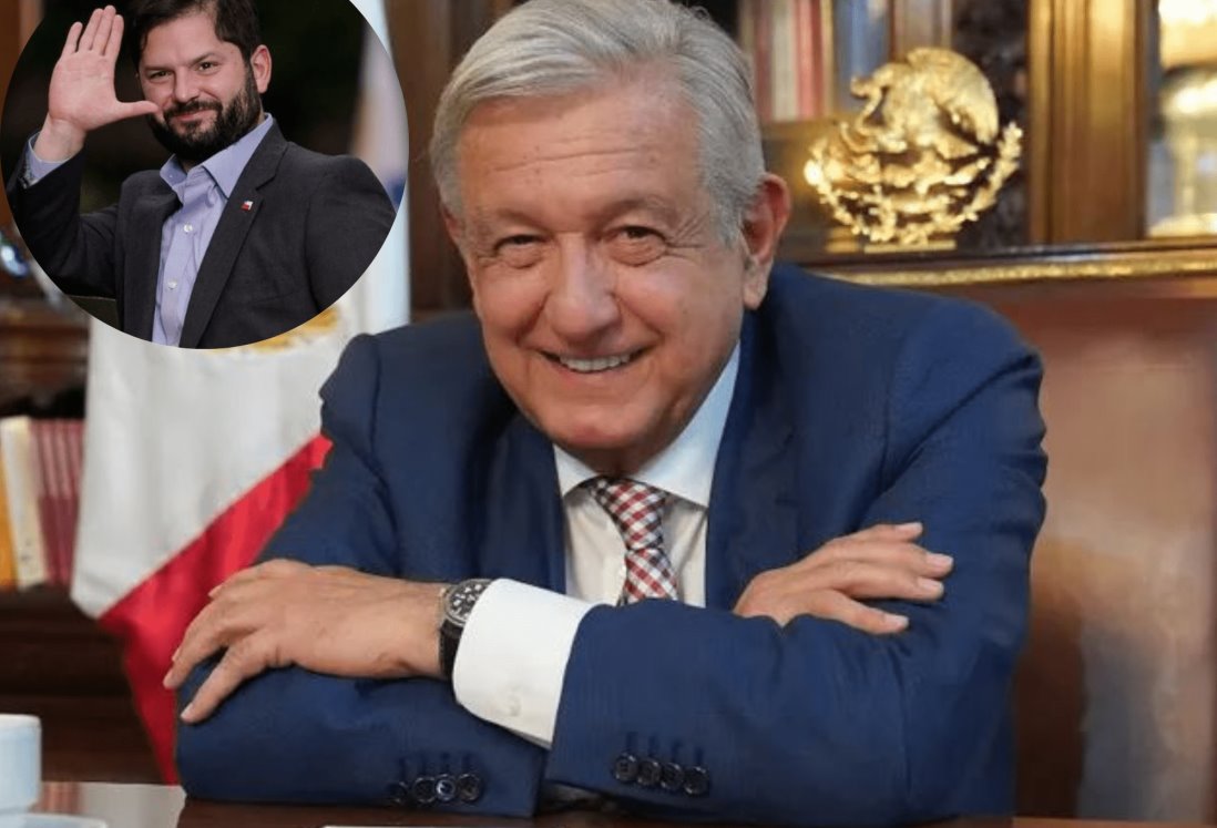 Presidente de Chile, Gabriel Boric visitará México, confirma AMLO