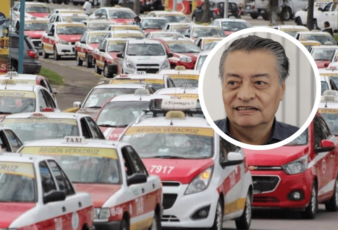 Taxistas en Veracruz recuperan viajes desde la pandemia; no han sido afectados por la “cuesta de enero”