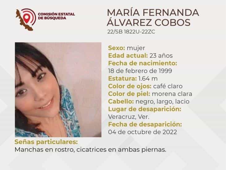 Piden ayuda para localizar a mujer desaparecida en calles de Veracruz