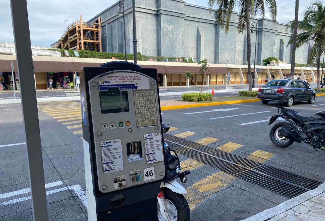 ¿El primero de mayo operarán los parquímetros en Veracruz?