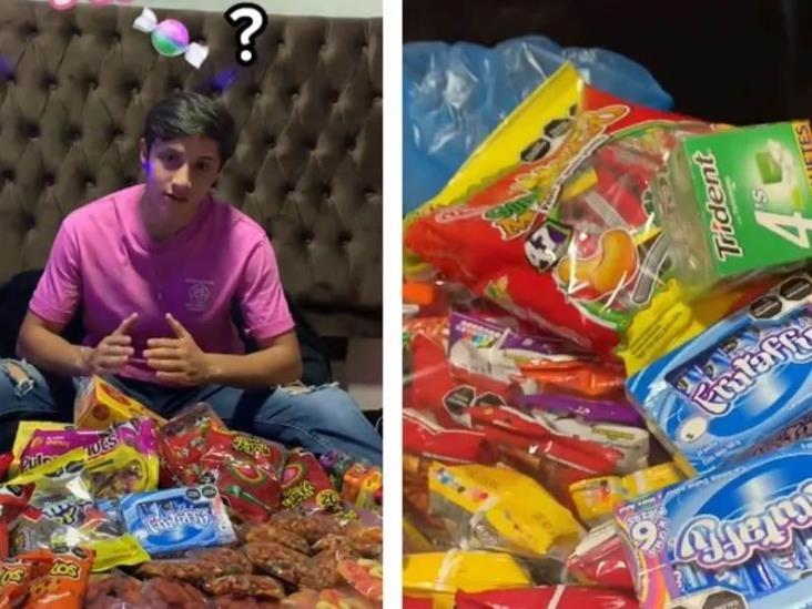 Joven revela cuanto dinero gana vendiendo dulces dentro de su escuela