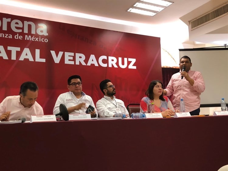 Realizan Consejo Estatal de Morena en el puerto de Veracruz