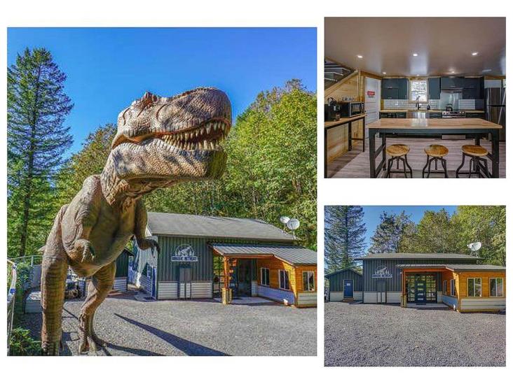 Fan de Jurassic Park vende su casa inspirada en la película