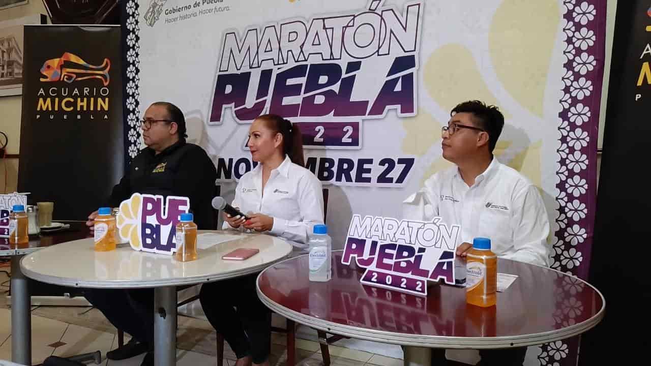 Presentan en Veracruz Maratón Puebla 2022