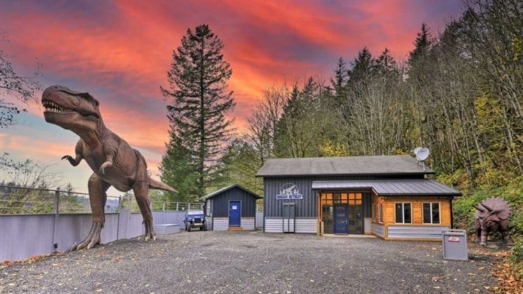 Fan de Jurassic Park vende su casa inspirada en la película