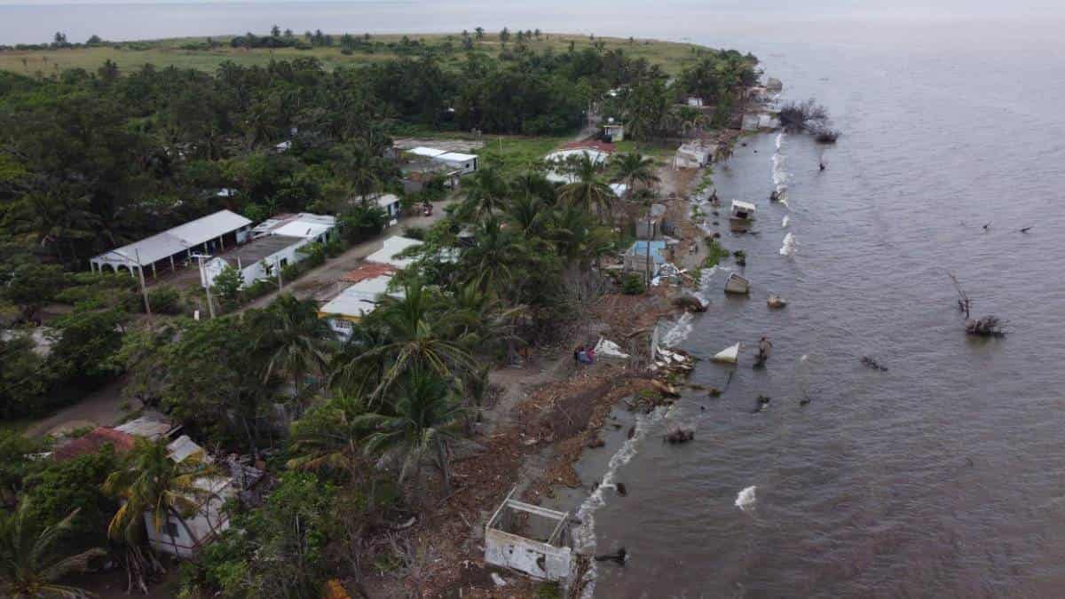 Tabasco, con primeras comunidades desplazadas por cambio climático