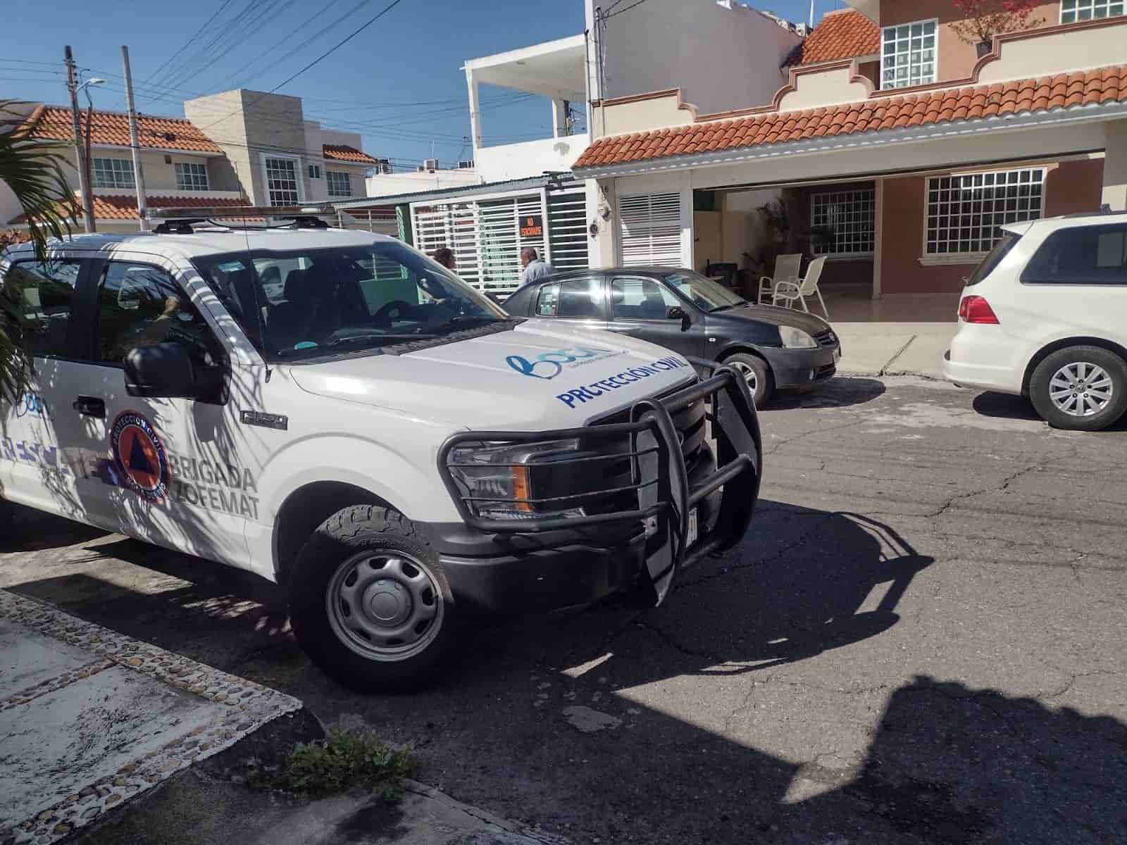 Conato de incendio en vivienda alarma a familia en fraccionamiento de Boca del Río