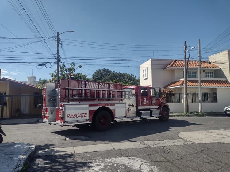 Conato de incendio en vivienda alarma a familia en fraccionamiento de Boca del Río