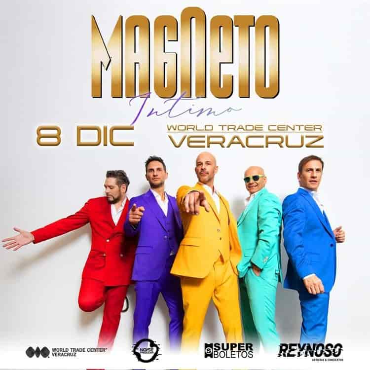 Magneto regresa a Veracruz con show Íntimo