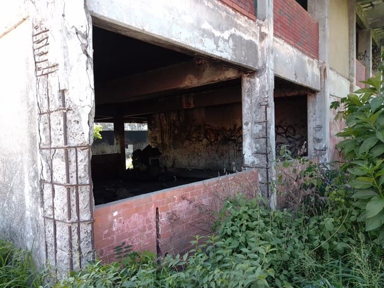 Escuela abandonada en Veracruz genera inseguridad a vecinos