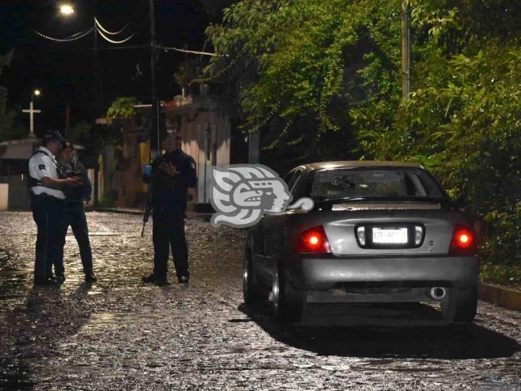 Persecución y balacera en Orizaba; un vehículo asegurado (+Vídeo)