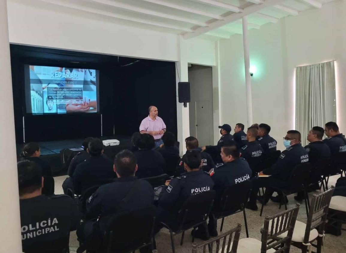 Policías Municipales concluyen curso en materia de ‘Derechos Humanos’