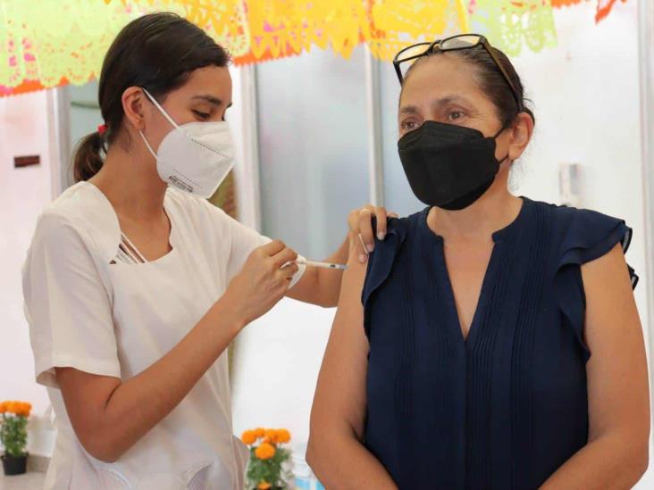 Instalan módulo de vacunación contra la influenza Coatzacoalcos