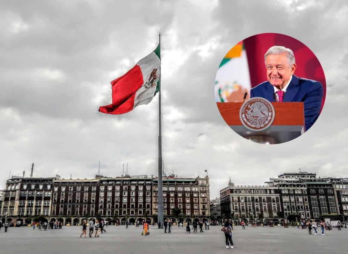 Zócalo de la CDMX estará libre para marcha a favor del INE: AMLO