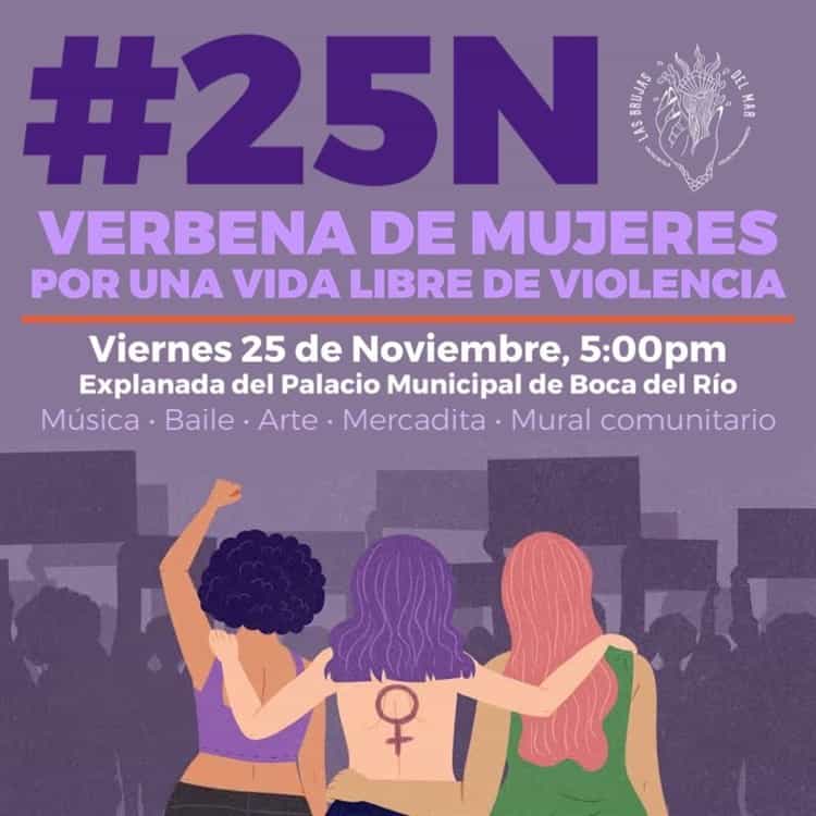 Brujas del Mar invitan a Verbena por una Vida Libre de Violencia