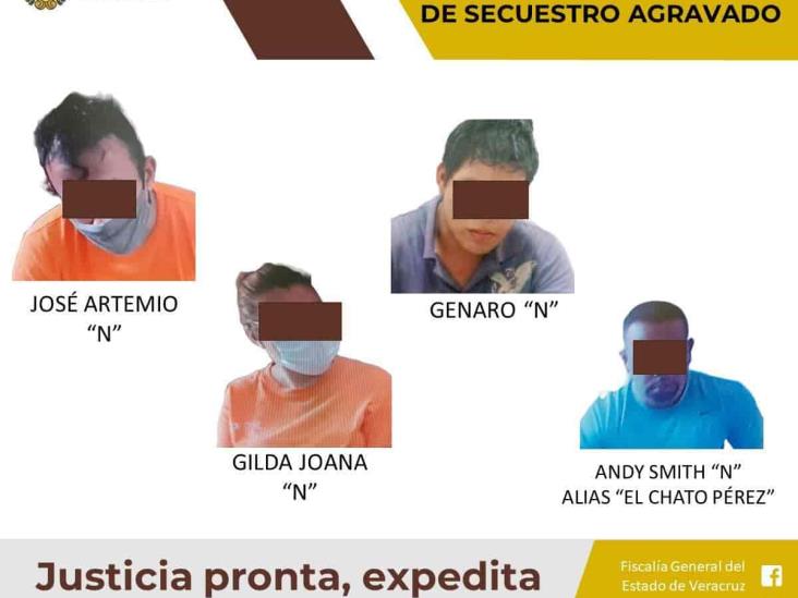 Dan sentencia de 70 años de prisión a cuatro secuestradores en Ozuluama