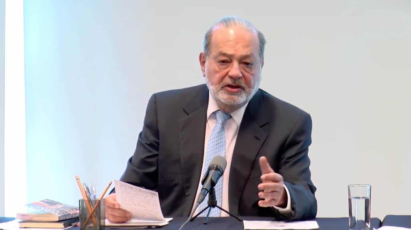 Veo para todos un México boyante, afirma Carlos Slim