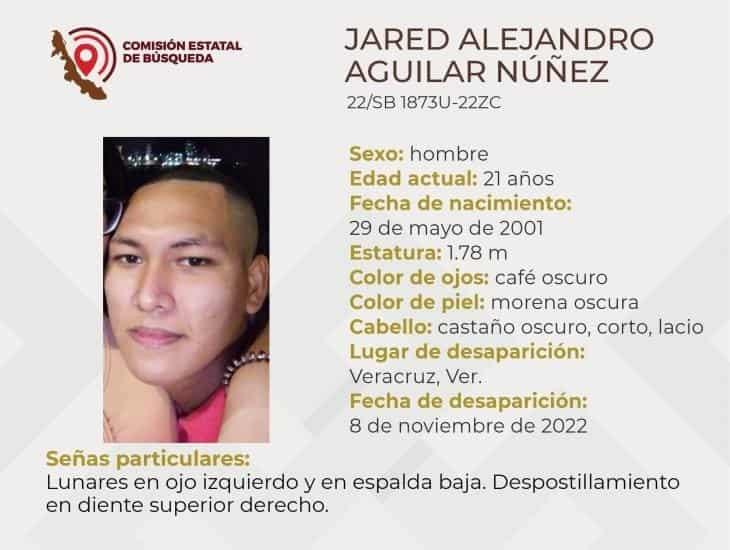 Buscan a Jared Alejandro; desapareció en la ciudad de Veracruz