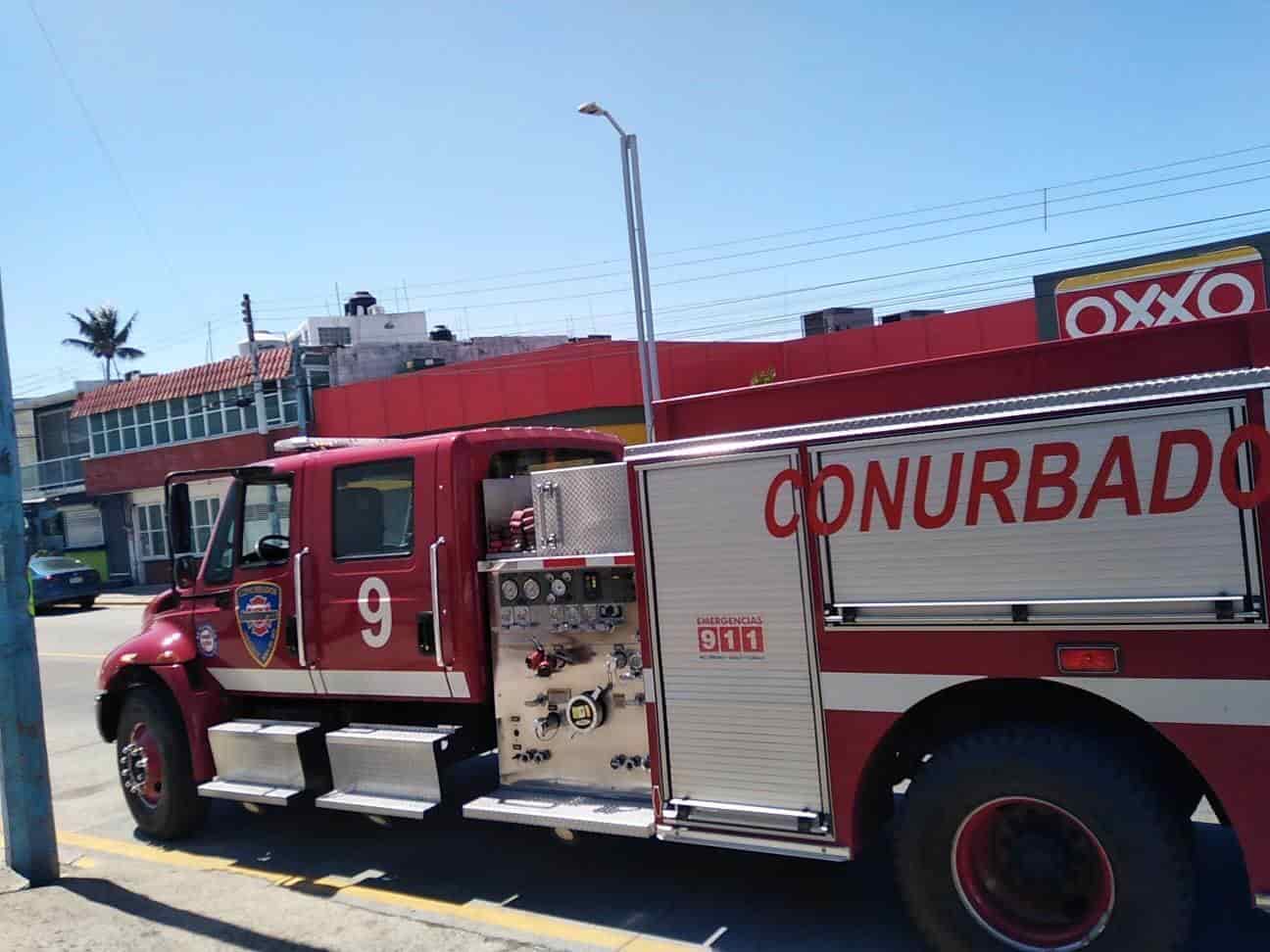 Conato de incendio en local de Costa Verde en Boca del Río