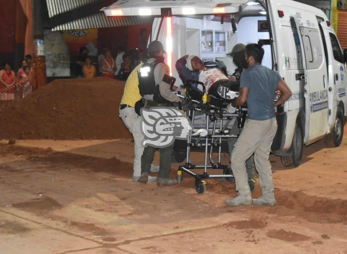 Sicario hiere a comerciante sayuleño