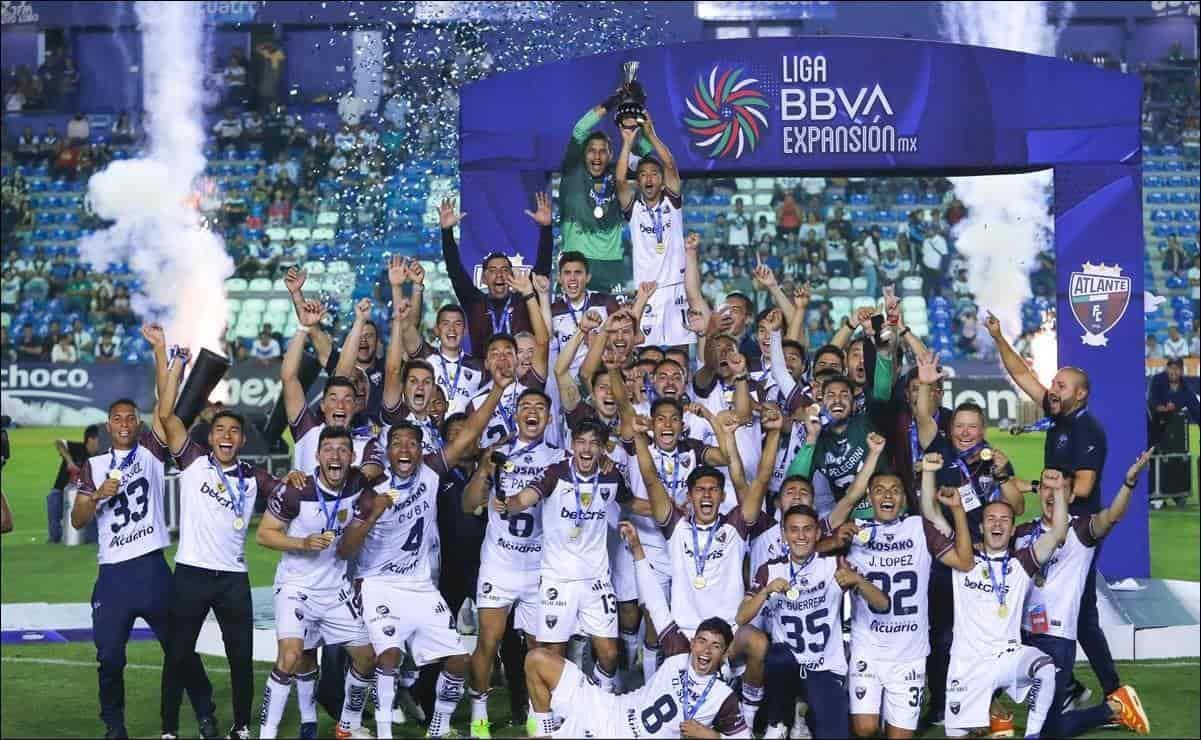 Atlante es campeón de la Liga de Expansión MX